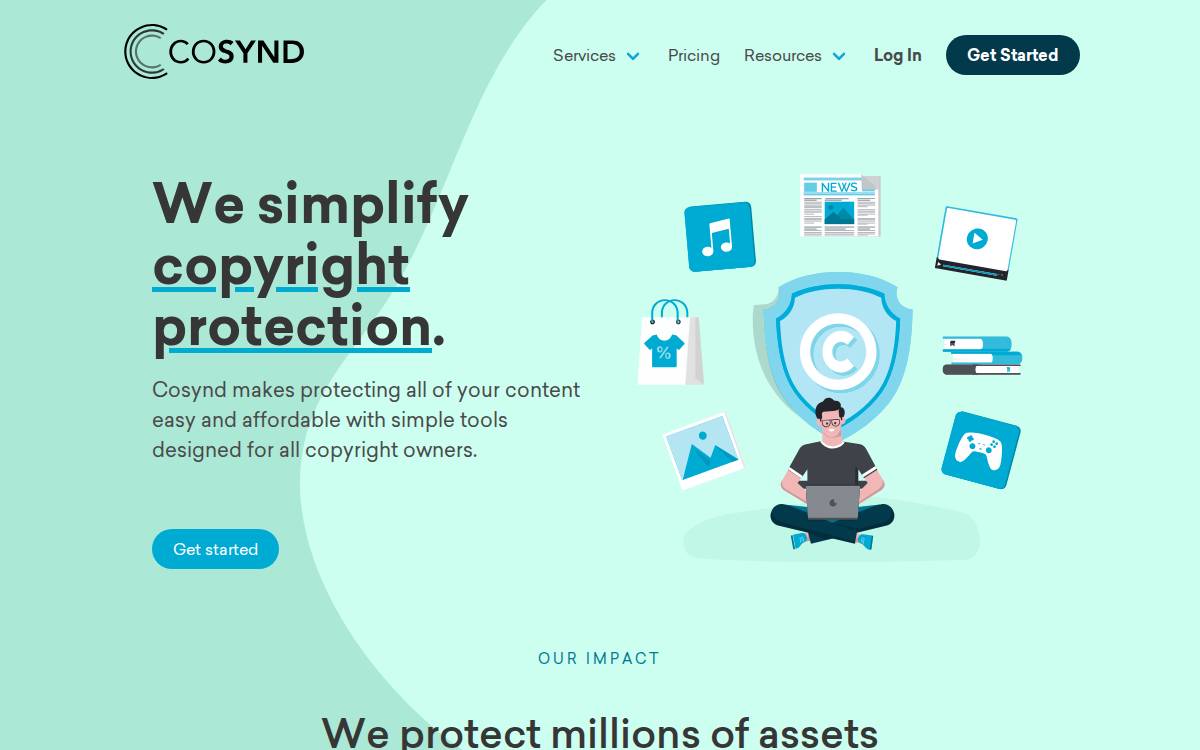Cosynd website preview