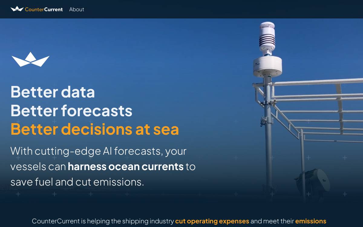 Countercurrent website preview