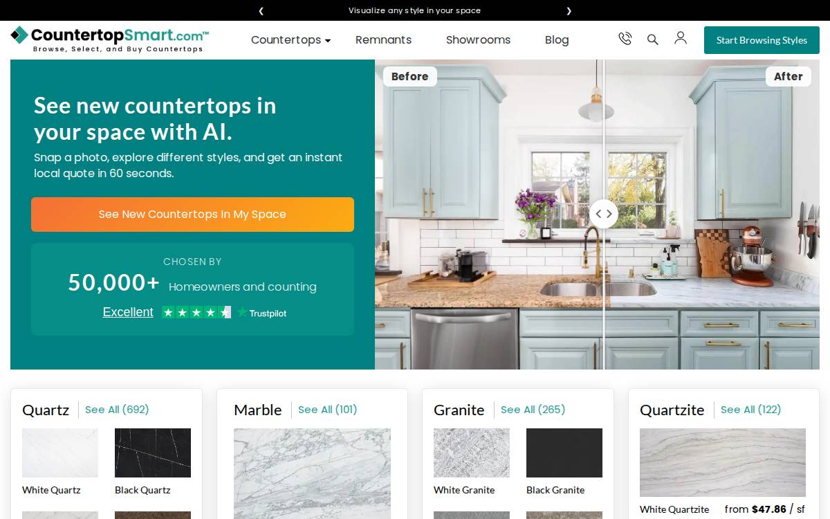 CountertopSmart website preview