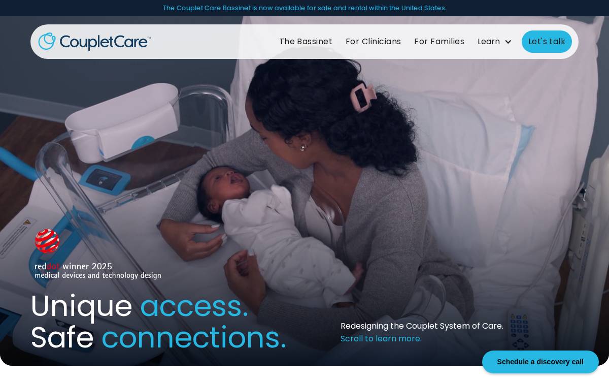 Couplet Care website preview