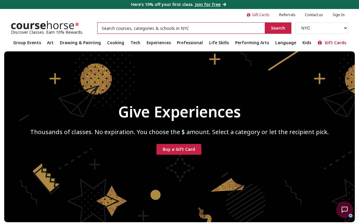 CourseHorse Inc website preview