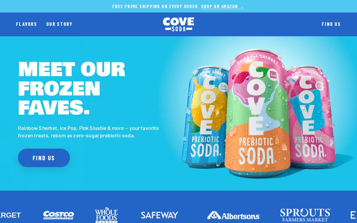 Cove website preview