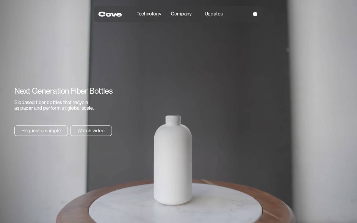 Cove website preview