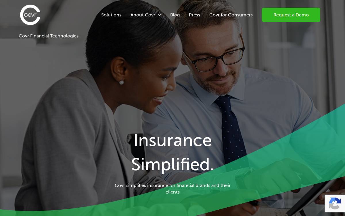 Covr website preview