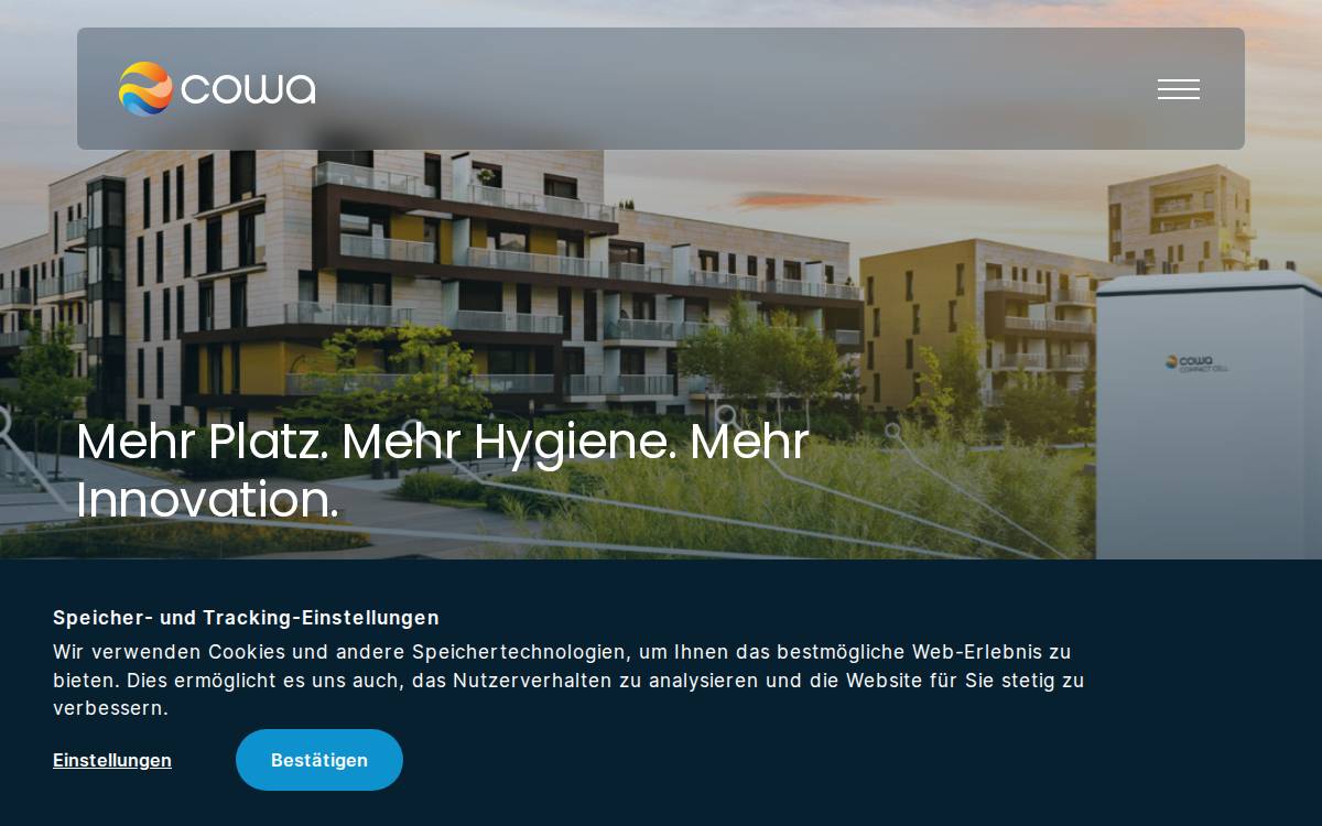 Cowa Ts website preview