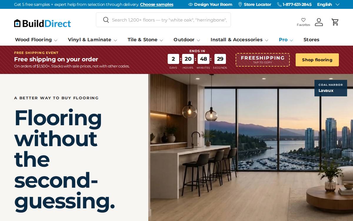 Cowles_Investments_BuildDirect website preview