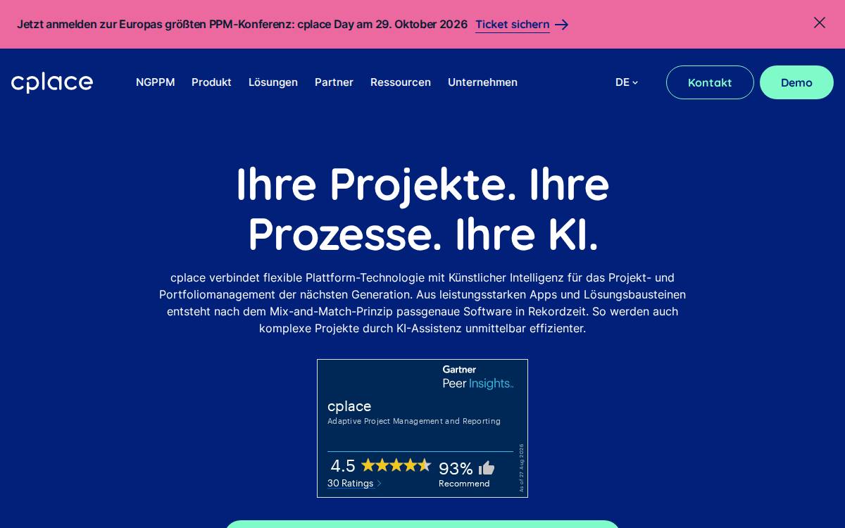 cplace website preview