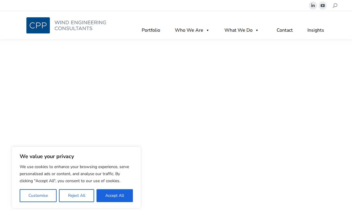 Cppwind website preview