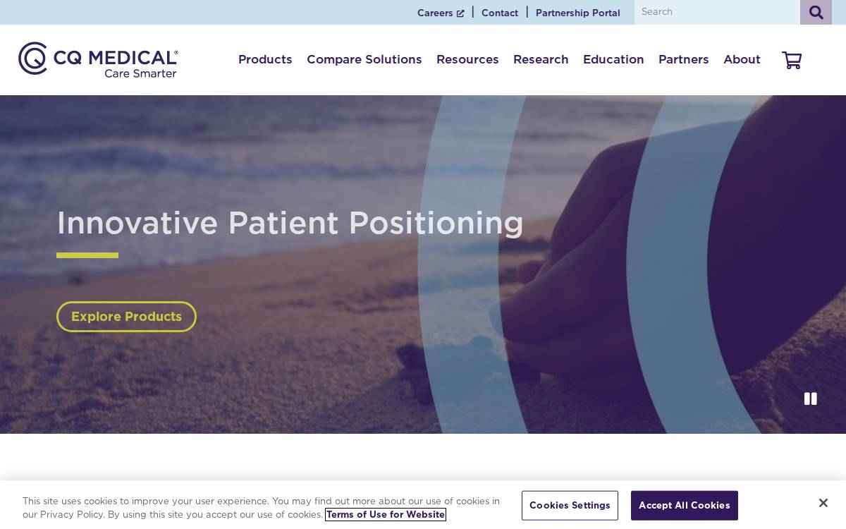 Cqmedical website preview