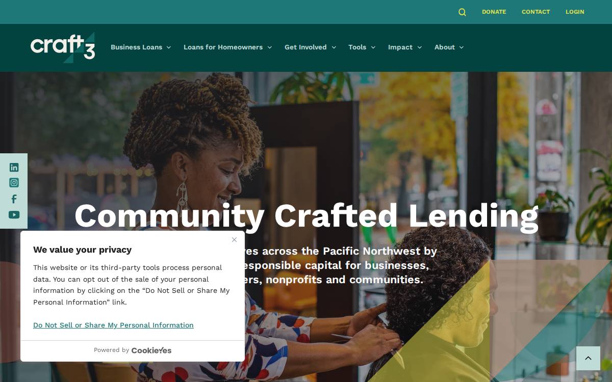 Craft3 website preview