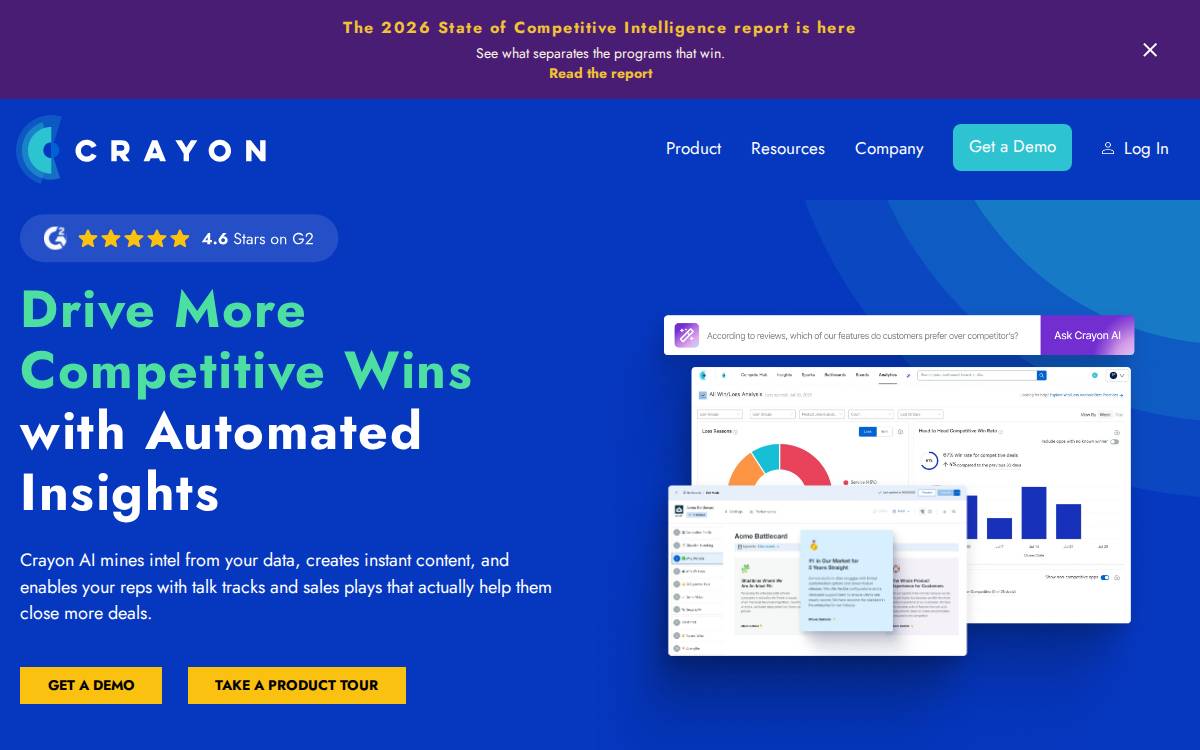 Crayon website preview