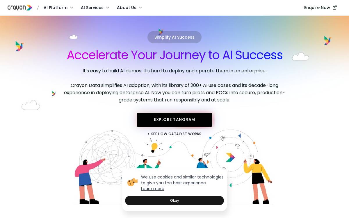 Crayondata website preview