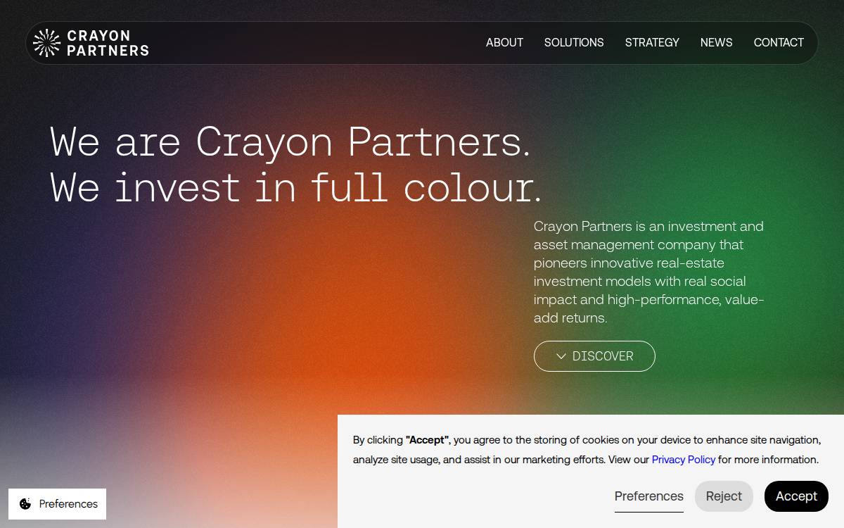 Crayonpartners website preview