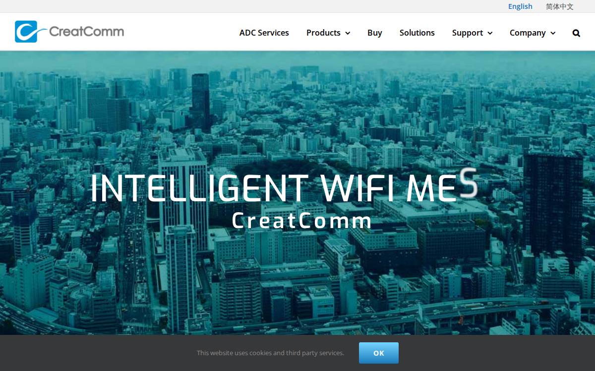 Creatcomm website preview