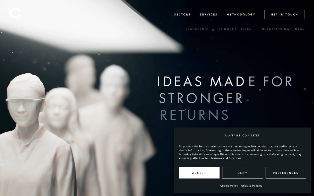 Create Health website preview