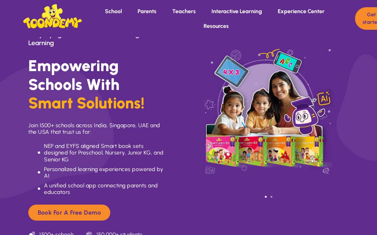 Creative Galileo website preview