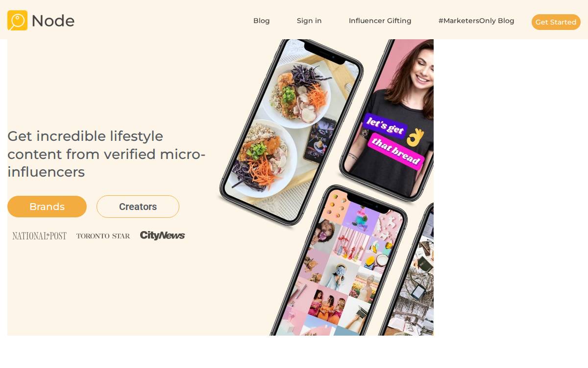 Creator Loop website preview