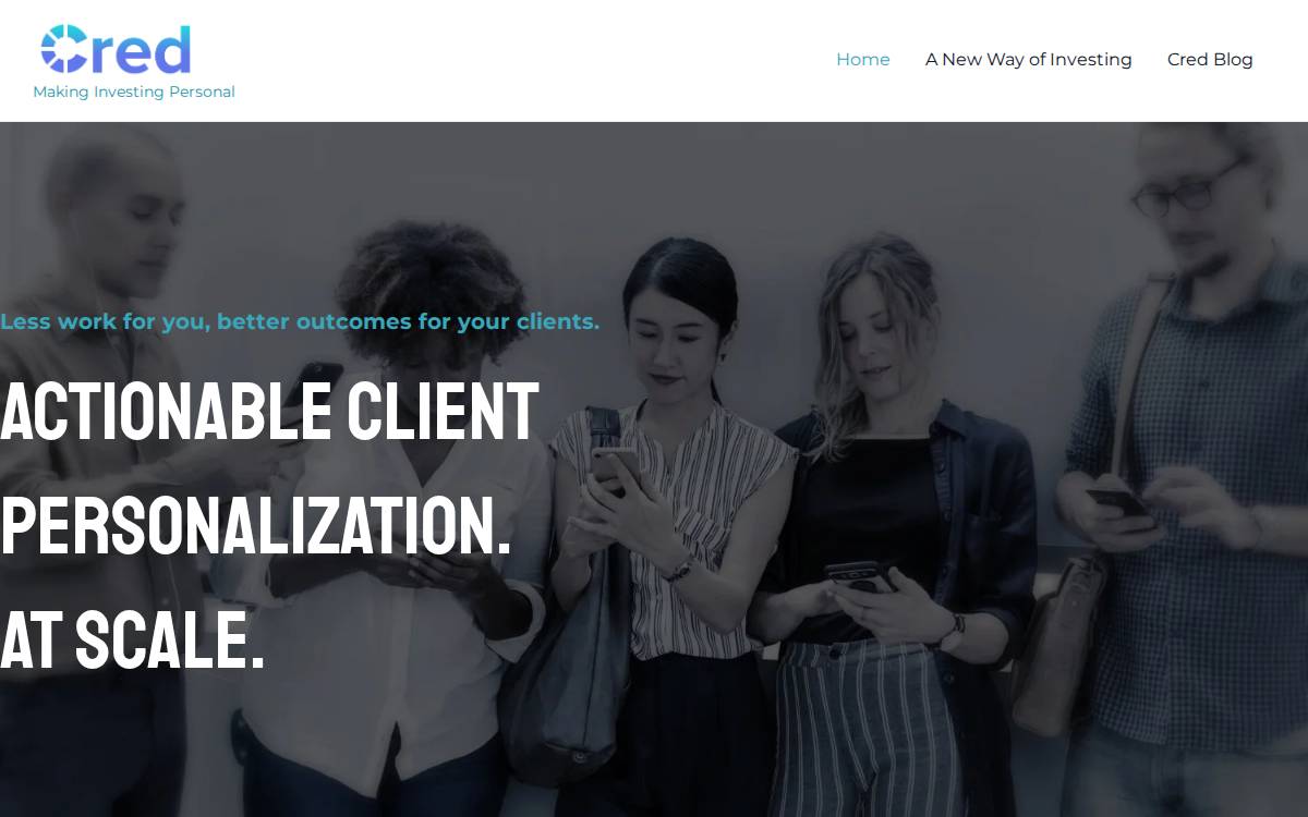 Credinvest website preview