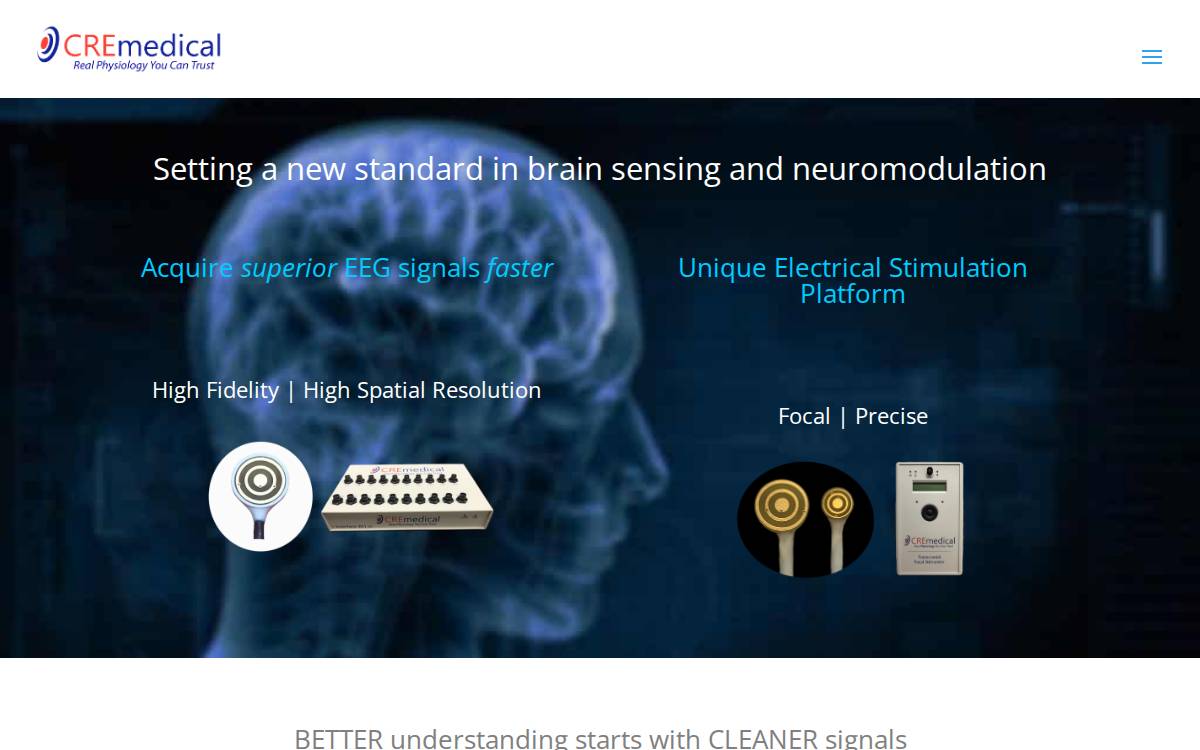 Cremedical website preview