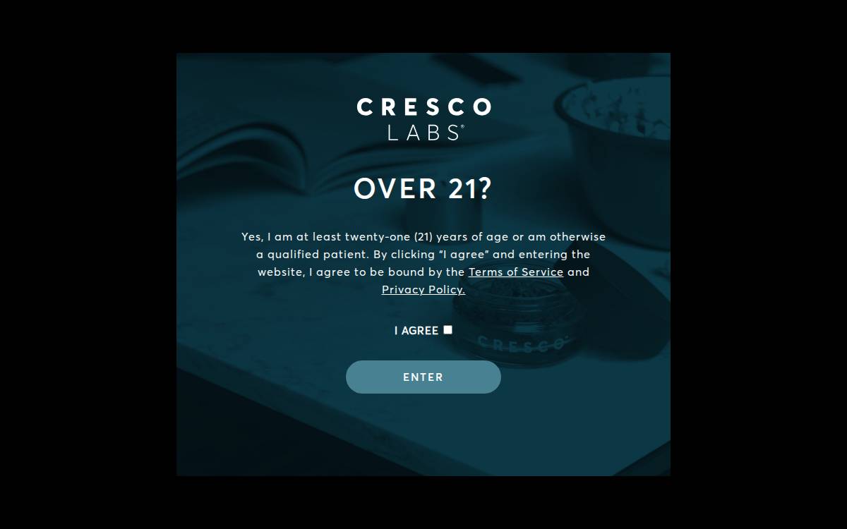 Cresco Labs website preview