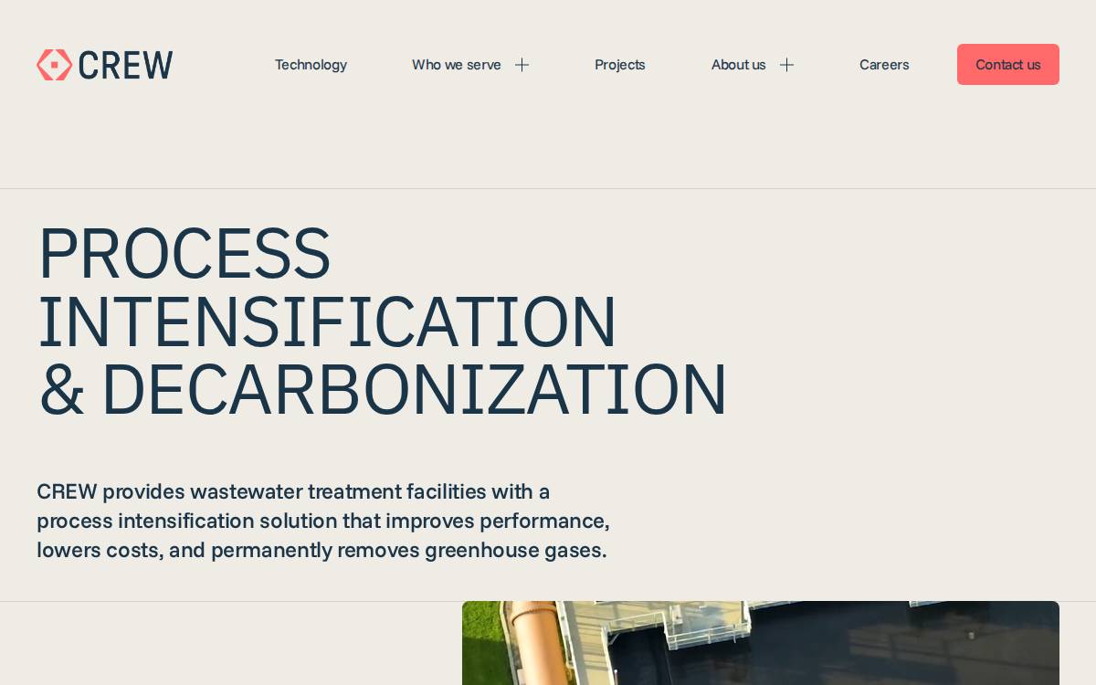 Crew Carbon website preview