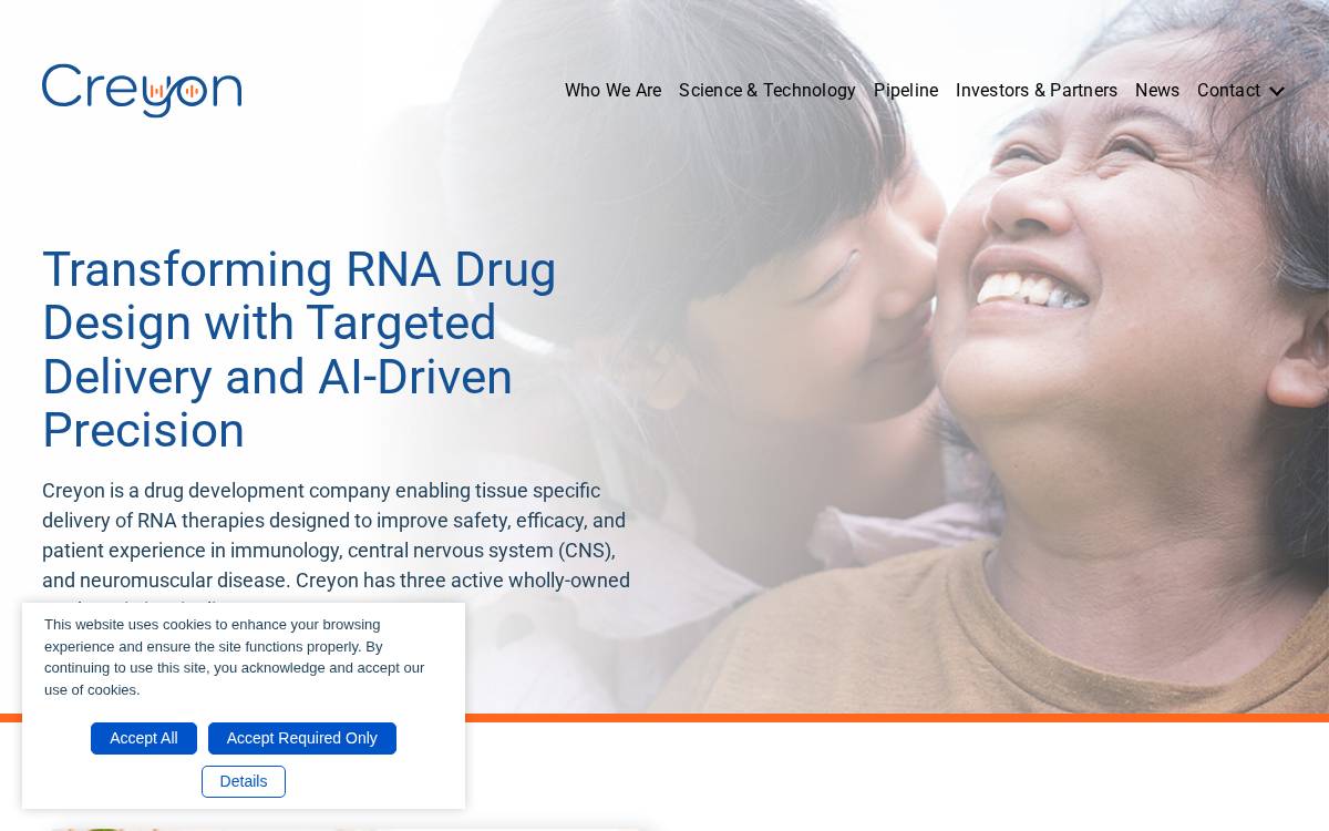 Creyon website preview