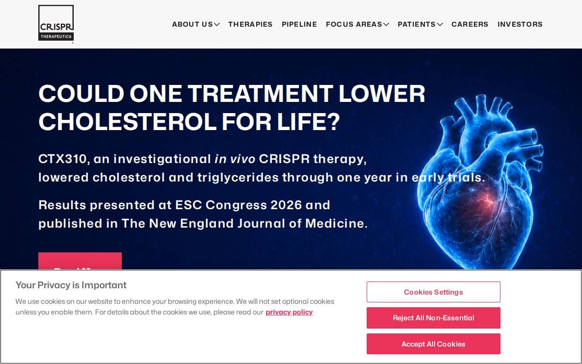 CRISPR website preview