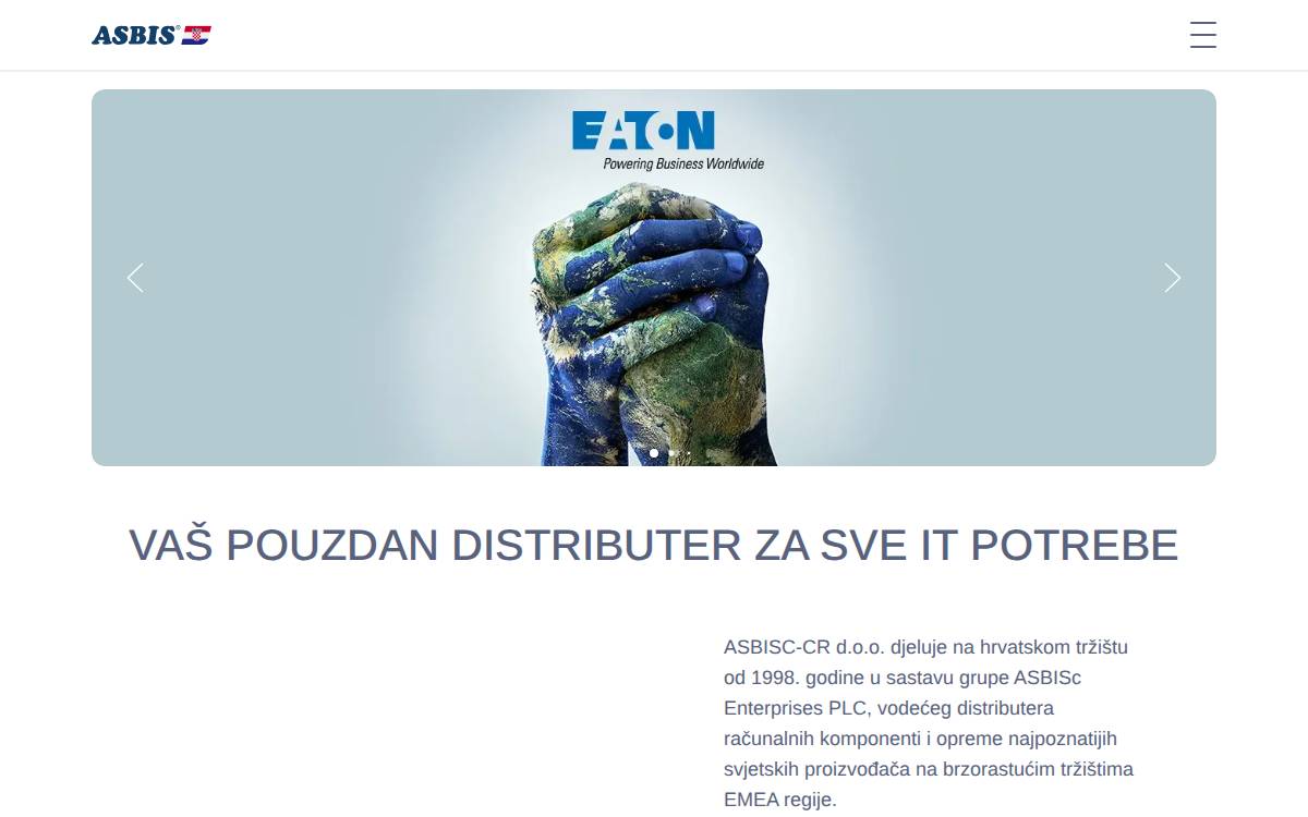 Croatia website preview