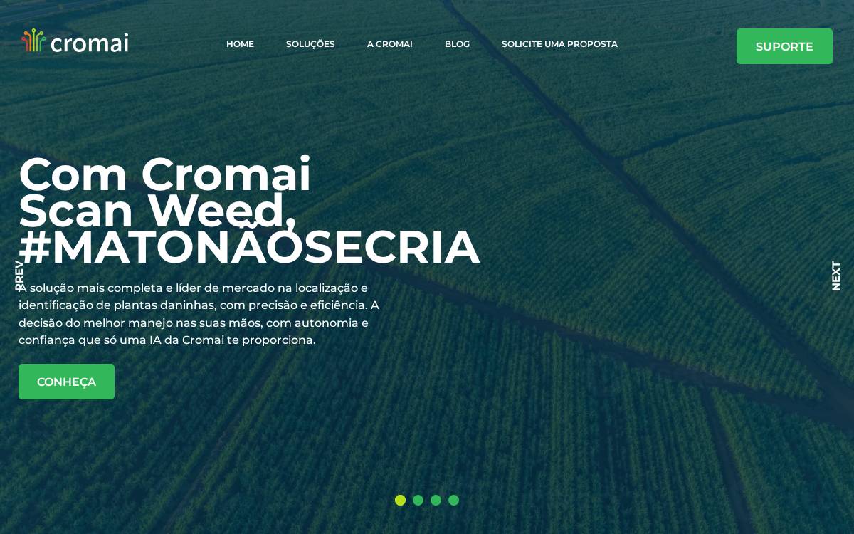 Cromai website preview