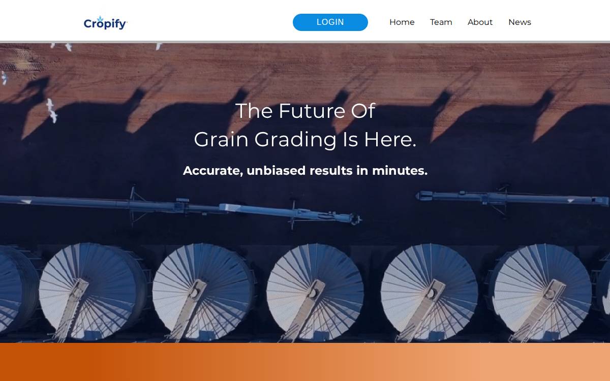 Cropify website preview