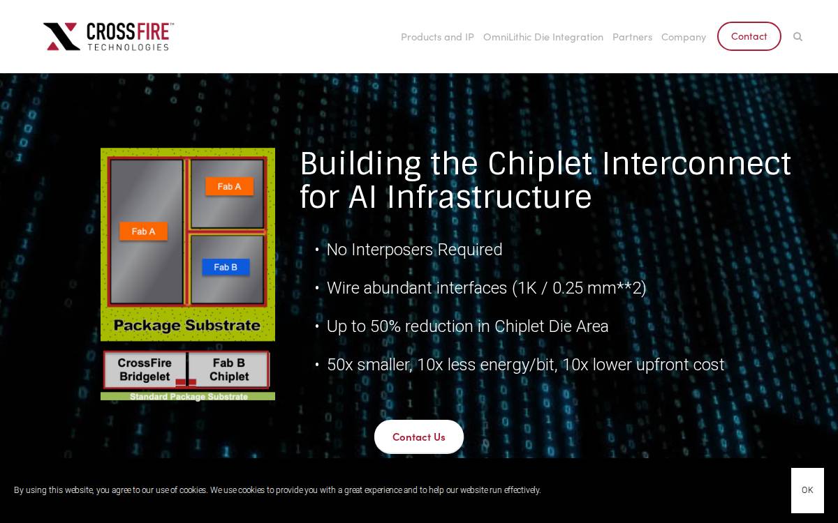 Crossfire Technologies website preview