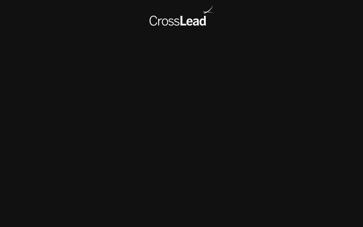 CrossLead website preview