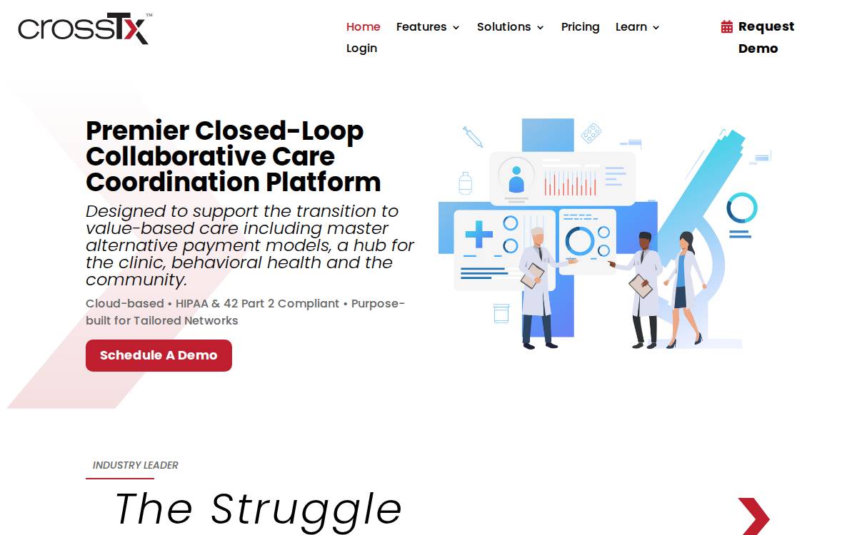 CrossTx website preview