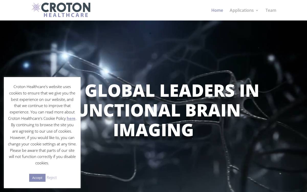 Croton Healthcare website preview