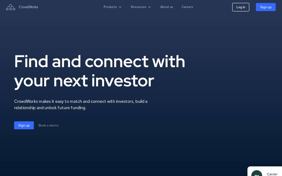 Crowdworks website preview
