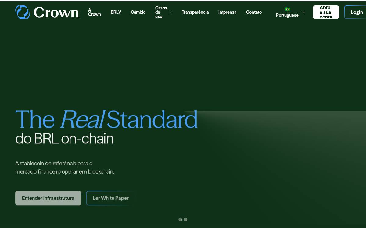 Crown website preview
