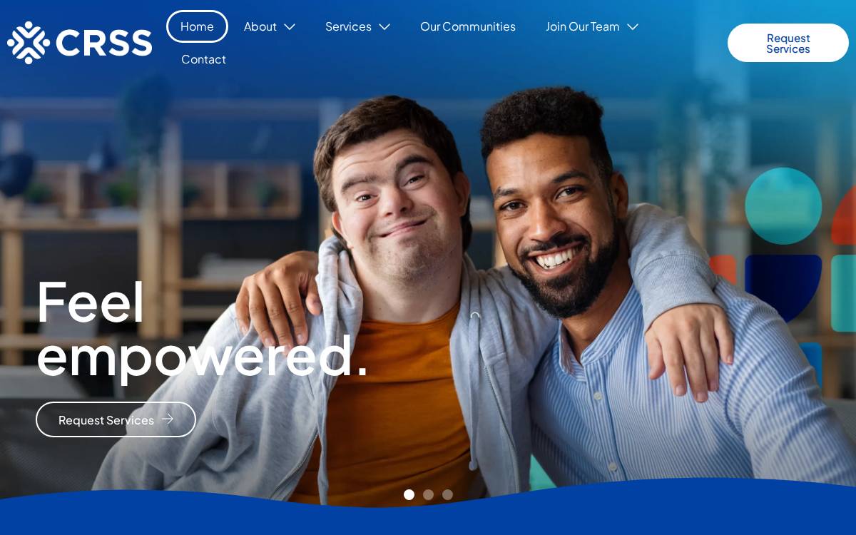 Crsservices website preview