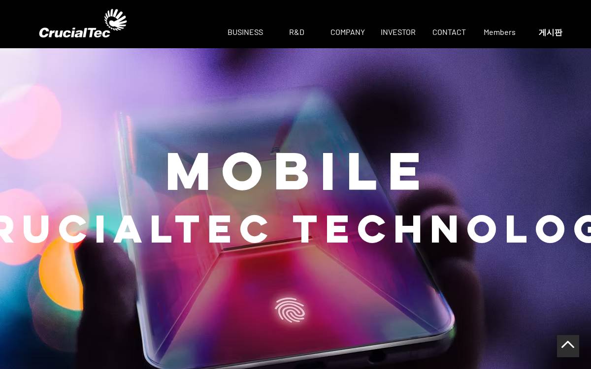 CrucialTec website preview