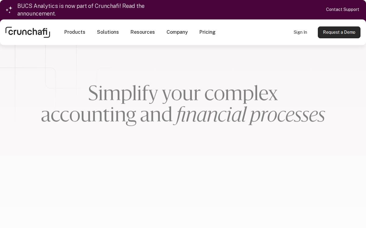 Crunchafi website preview