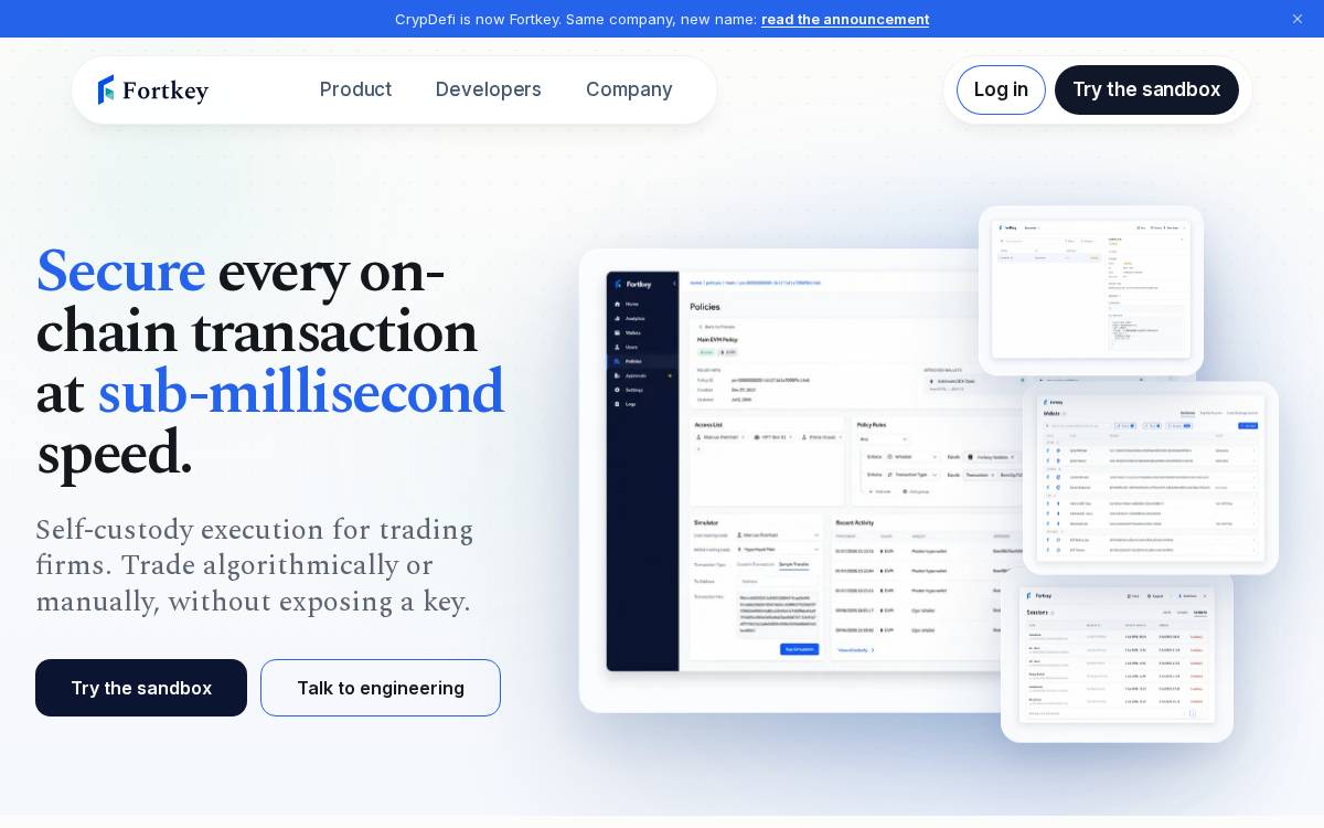 Crypdefi website preview