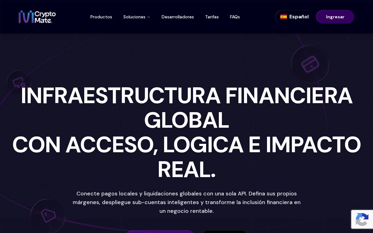 Crypto Mate website preview