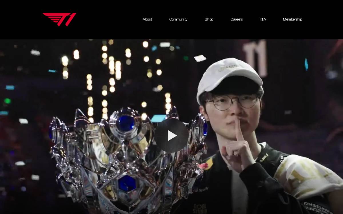 CS T1 website preview