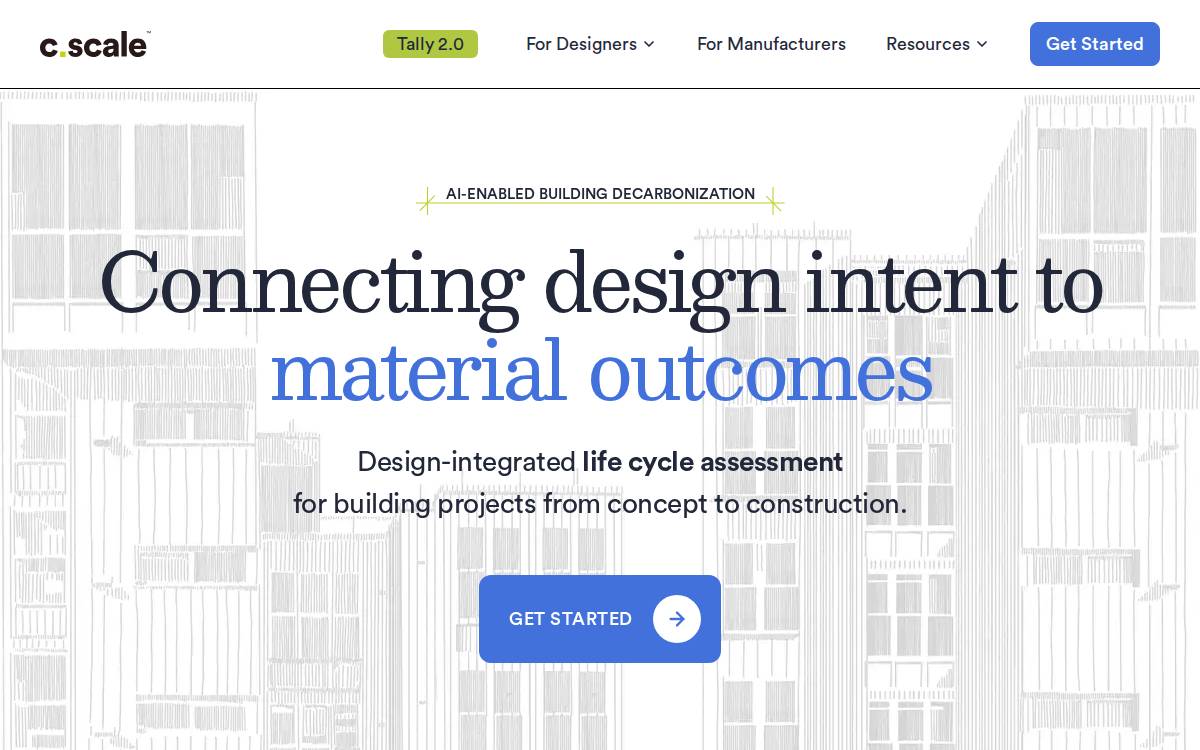 Cscale website preview