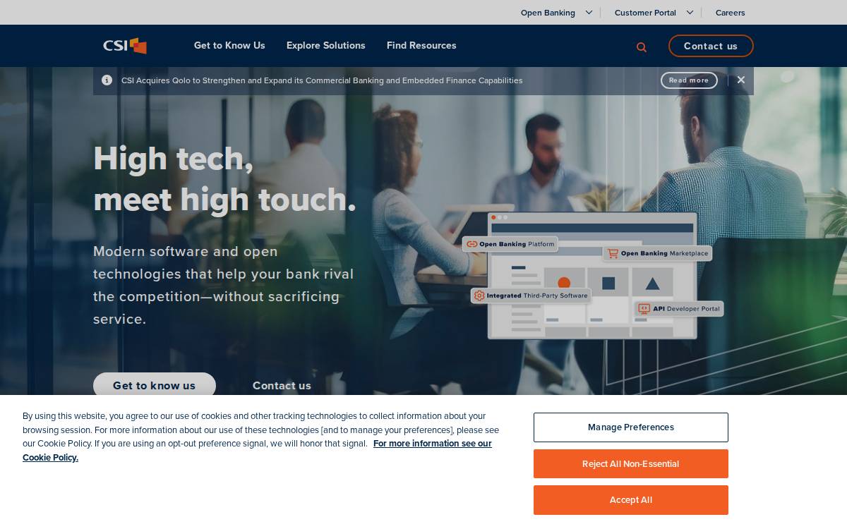 Csiweb website preview