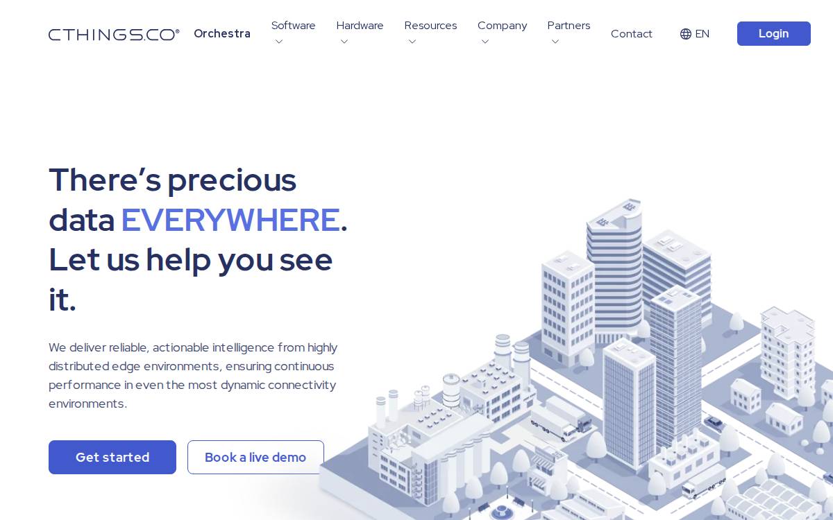 Cthings website preview