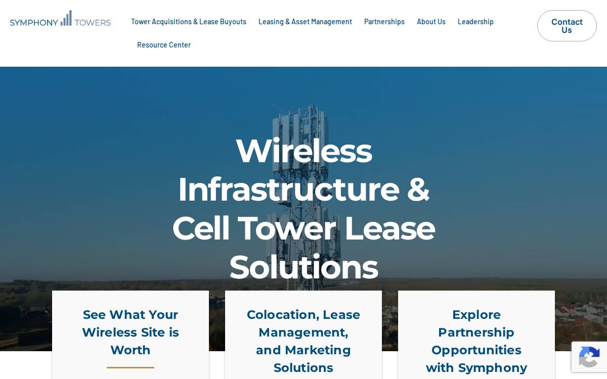 CTI Towers website preview