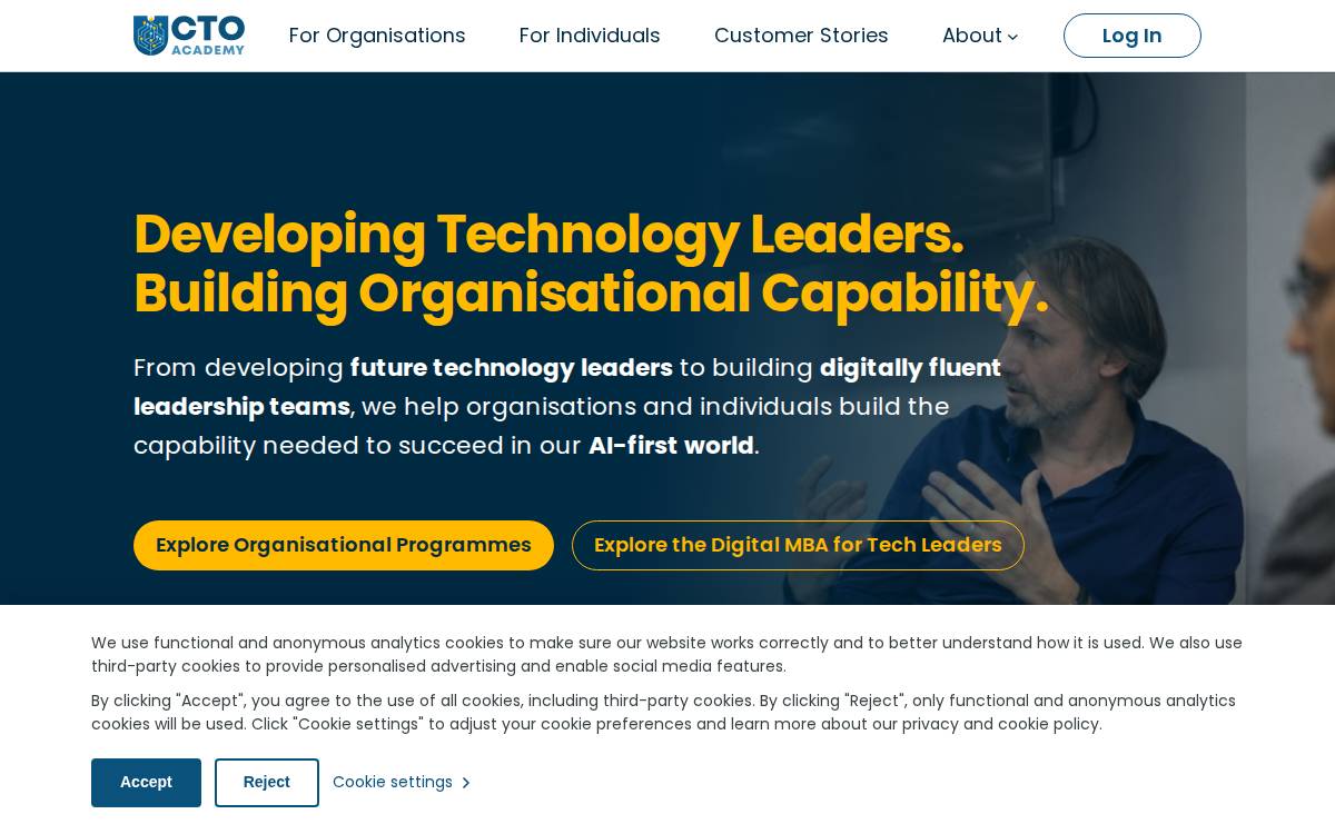 Cto website preview