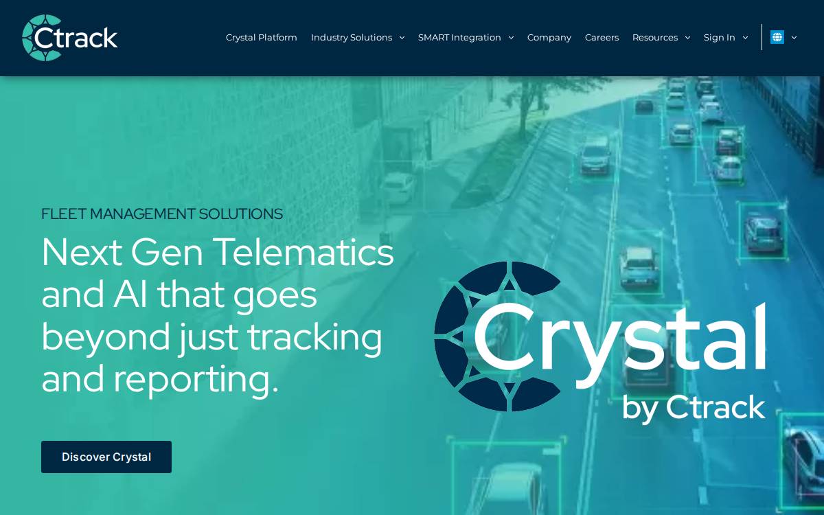 Ctrack website preview