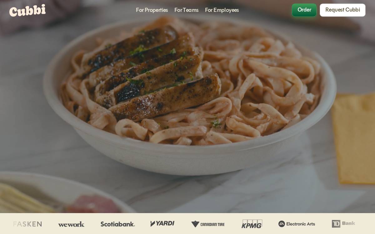 Cub website preview