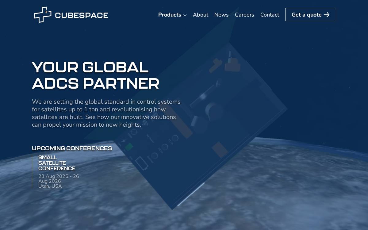 Cubespace website preview